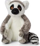 Pliušinis žaislas WWF Lemur 481491, baltas/pilkas, 23 cm