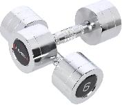 Svarmenų rinkinys HMS Chrome Dumbbells, 6 kg x 2 vnt.