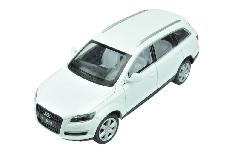 Žaislinis automobilis MSZ Street Style Audi Q7, 1:24, balta