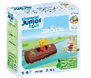 Konstruktorius Playmobil Junior Disney: Winnie The Poohs & Piglets Water Adventure 71705, plastikas