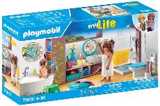 Konstruktorius Playmobil My Life Bathroom 71611, plastikas