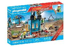 Konstruktorius Playmobil Action Heroes Construction Site 71650, plastikas