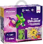 Konstruktorius Marioinex Mini Waffle Diplodocus And Stage 906194, plastikas