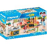 Konstruktorius Playmobil My Life Food Lounge 71538, plastikas