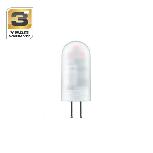 Lemputė Standart LED, T3, 2700 °K, G4, 1.7 W, 205 lm