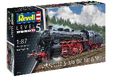 Konstruktorius, greitasis lokomotyvas Revell Express Locomotive 02168, plastikas