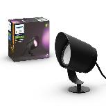 Šviestuvas Philips Hue Lily XL, 15W, LED, IP65, juodas, 11.2 cm x 19 cm