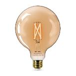 Lemputė Philips Wiz LED, G125, 2000 - 2700 °K, E27, 7 W, 640 lm