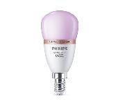 Lemputė Philips Wiz LED, P45, 2200 - 6500 °K, E14, 4.9 W, 470 lm