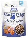 Skanėstas katėms Brit Care Raw Treat, vištiena/lašiša, 0.04 kg