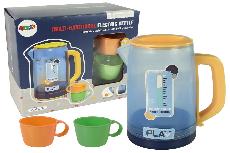 Žaislinė buitinė technika, buitinės technikos žaislai, virdulys Lean Toys Electric Kettle LT9417, įvairių spalvų