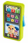 Žaislinis telefonas Mattel Fisher Price Press & Slide Smartphone HNL46, lietuvių