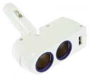 Automobilinis įkroviklis Bottari, USB/Cigarette Lighter Socket