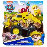 Žaislinis automobilis Paw Patrol Rescue Wheels Buldozeris 6069304, geltona