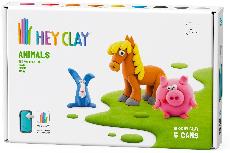 Modelinas Hey Clay Animals 60023E, 6 vnt.