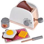 Žaislinė buitinė technika, virtuvės žaislai, skrudintuvas Toaster Set