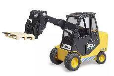 Žaislinė sunkioji technika Bruder JCB Teletruk 02512, 1:16, juoda/geltona