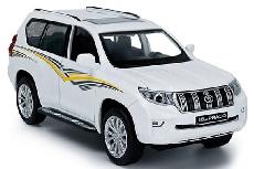 Žaislinis automobilis MSZ Toyota Land Cruiser Prado 68482, balta