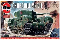 Konstruktorius Airfix Vintage Classics Churchill MKVII 01304, plastikas