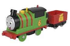 Žaislinis traukinys Mattel Fisher Price Thomas & Friends Percy HDY60, raudona/žalia