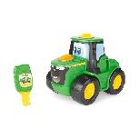 Žaislinis traktorius John Deere Key 'N Go Johnny 47500, žalia