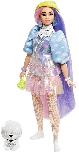 Lėlė Mattel Barbie Extra Shimmery Look With Puppy GVR05, 29 cm