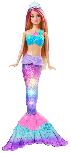 Lėlė Mattel Barbie Dreamtopia Twinkle Lights Mermaid HDJ36, 30 cm