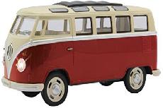 Žaislinis automobilis Jamara Die-Cast 1962 Volkswagen T1, raudona