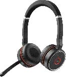 Belaidės ausinės Jabra Evolve 75, juoda