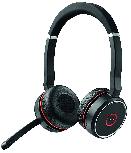 Belaidės ausinės Jabra Evolve 75 MS Stereo, juoda