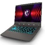 Nešiojamas kompiuteris MSI Thin 15 B13UC, Intel Core i5-13420H, 16 GB, 512 GB, 15.6 ", Nvidia GeForce RTX 3050, pilka