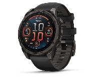 Išmanusis laikrodis Garmin Fenix 8 47MM AMOLED SAPHIRE 010-02904-21, juoda