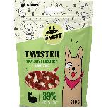 Skanėstas šunims Mr. Bandit Twister Rabbit Sticks, triušiena, 0.5 kg