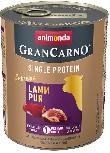 Šlapias šunų maistas Animonda GranCarno Single Protein, ėriena, 0.8 kg