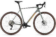 Dviratis plento Cube Cross Race C:62 Pro, 27.5 ", 23" rėmas, oranžinis/pilkas