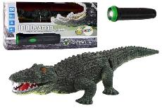 Žaislinis gyvūnas Lean Toys Innovation Crocodile, 25 cm