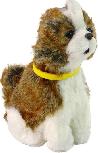 Žaislinis gyvūnas Lean Toys Dog Shitzu 12703, 17 cm