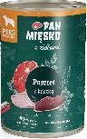 Šlapias šunų maistas Pan Miesko Duck Pate, 0.4 kg