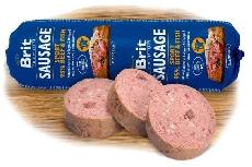 Šlapias šunų maistas Brit Premium Beef & Fish Sausage, jautiena/žuvis, 0.8 kg