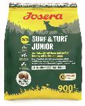 Sausas šunų maistas Josera Surf & Turf Junior, ėriena/lašiša, 0.9 kg