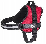 Reguliuojamos petnešos šunims Hobbydog Julletta, raudona, 830 - 1090 mm x 220 mm, XXXL