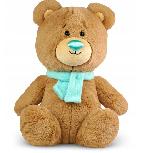 Pliušinis žaislas Tm Toys Bear DKL0063, mėlynas/rudas, 28 cm