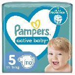 Sauskelnės Pampers Active Baby, 5 dydis, 11 - 16 kg, 110 vnt.