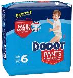 Sauskelnės-kelnaitės Dodot Pants, 6 dydis, 15 kg, 27 vnt.