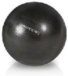 Gimnastikos kamuolys Gymstick Pro Core Ball 61113, juodas, 2.2 cm