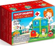 Magnetinis konstruktorius Magformers Town Set Hospital 717006, plastikas/magnetas