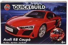 Konstruktorius Airfix Quick Build Audi R8 Coupe J6049, plastikas