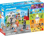 Konstruktorius Playmobil My Figures Rescue Mission 70980, plastikas