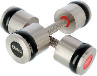 Svarmenų rinkinys HMS Chrome Dumbbells, 10 kg x 2 vnt.