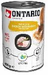 Šlapias kačių maistas Ontario Vital Cats Life, triušiena/vištiena, 0.4 kg